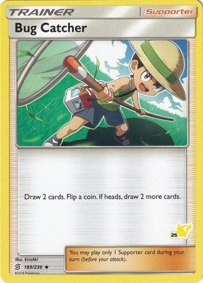 Bug Catcher (#26 Pikachu Stamped), Battle Academy