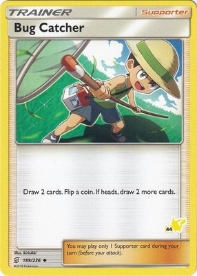 Bug Catcher (#44 Pikachu Stamped), Battle Academy