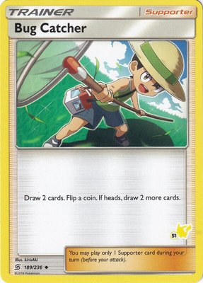 Bug Catcher (#51 Pikachu Stamped), Battle Academy