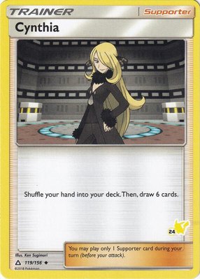 Cynthia (#24 Pikachu Stamped), Battle Academy