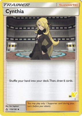 Cynthia (#50 Pikachu Stamped), Battle Academy