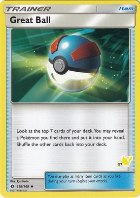 Great Ball (#57 Pikachu Stamped), Battle Academy