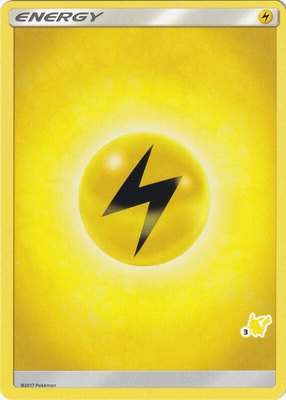 Lightning Energy (#3 Pikachu Stamped), Battle Academy