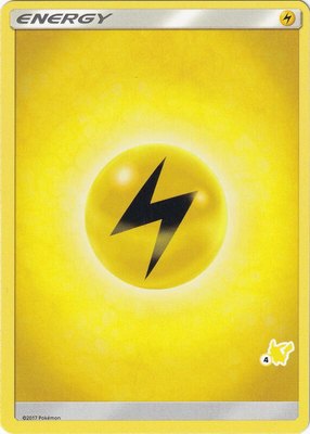 Lightning Energy (#4 Pikachu Stamped), Battle Academy