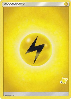 Lightning Energy (#11 Pikachu Stamped), Battle Academy