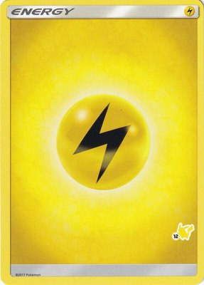 Lightning Energy (#12 Pikachu Stamped), Battle Academy