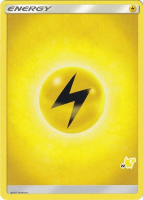 Lightning Energy (#22 Pikachu Stamped), Battle Academy