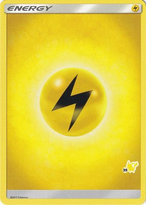 Lightning Energy (#39 Pikachu Stamped), Battle Academy