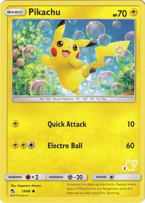Pikachu (#2 Pikachu Stamped), Battle Academy