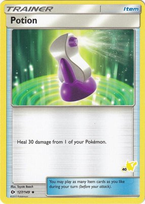 Potion (#40 Pikachu Stamped), Battle Academy
