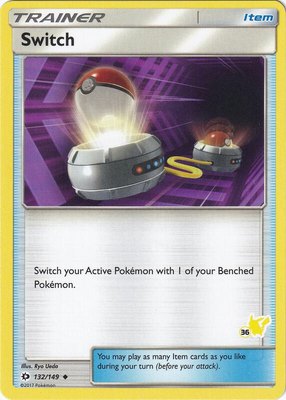 Switch (#36 Pikachu Stamped), Battle Academy