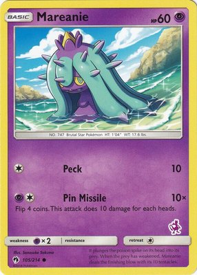Mareanie (Mewtwo Stamped), Battle Academy