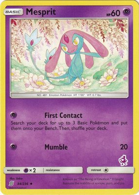 Mesprit (Mewtwo Stamped), Battle Academy