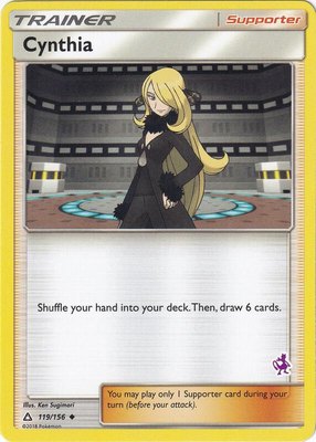 Cynthia (Mewtwo Stamped), Battle Academy