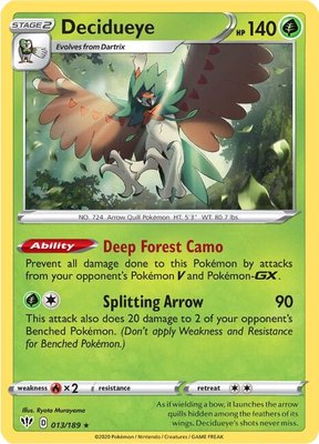 Decidueye, Darkness Ablaze