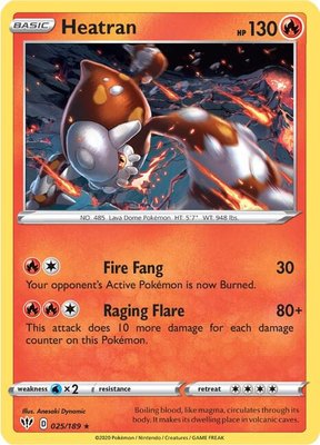 Heatran, Darkness Ablaze
