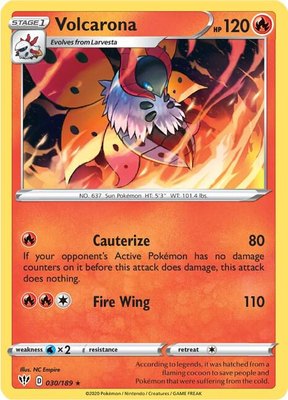 Volcarona, Darkness Ablaze