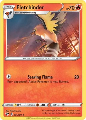 Fletchinder, Darkness Ablaze