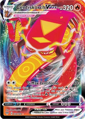 Centiskorch VMAX, Darkness Ablaze