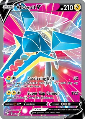 Vikavolt V (Full Art), Darkness Ablaze