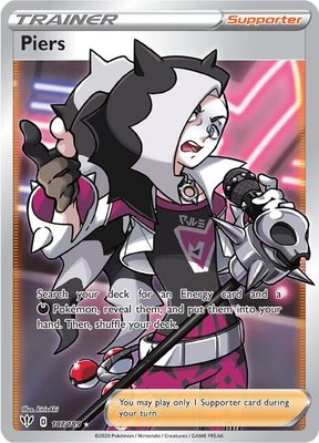 Piers (Full Art), Darkness Ablaze