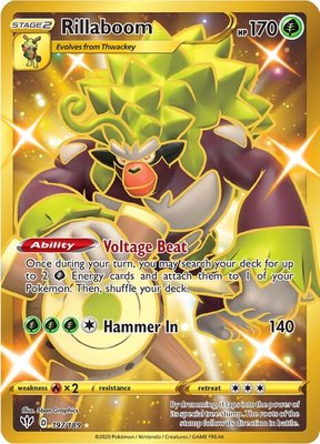 Rillaboom (Secret), Darkness Ablaze