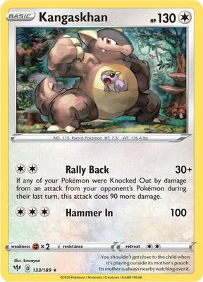 Kangaskhan, Darkness Ablaze