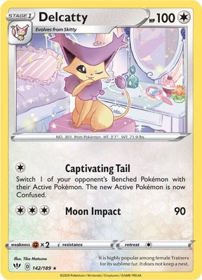 Delcatty, Darkness Ablaze