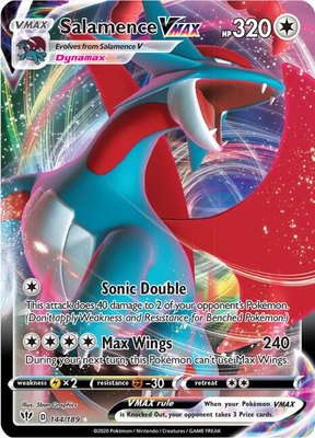 Salamence VMAX, Darkness Ablaze