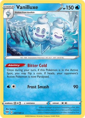 Vanilluxe, Darkness Ablaze
