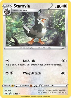 Staravia, Darkness Ablaze