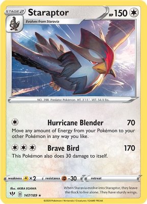 Staraptor, Darkness Ablaze