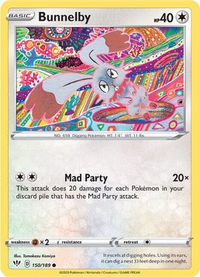 Bunnelby, Darkness Ablaze
