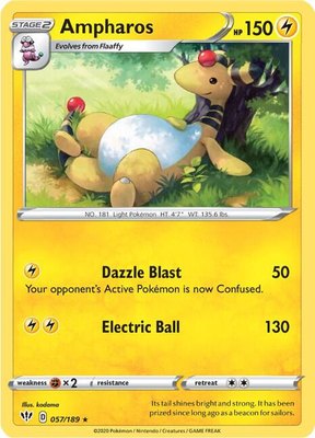 Ampharos, Darkness Ablaze