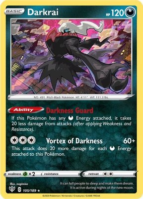 Darkrai, Darkness Ablaze