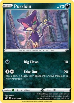 Purrloin, Darkness Ablaze