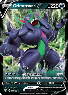 Grimmsnarl V, Darkness Ablaze