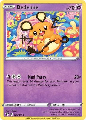 Dedenne, Darkness Ablaze