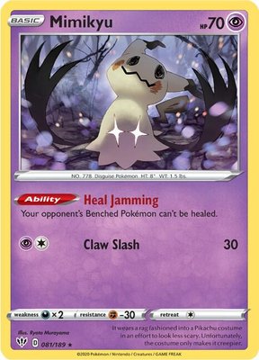 Mimikyu, Darkness Ablaze