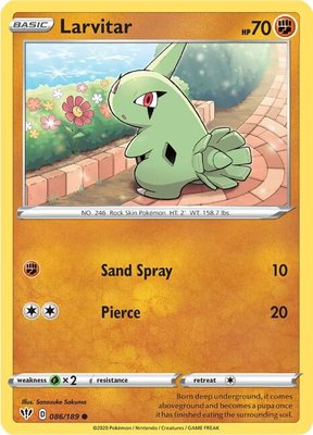 Larvitar, Darkness Ablaze