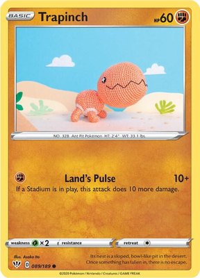 Trapinch, Darkness Ablaze