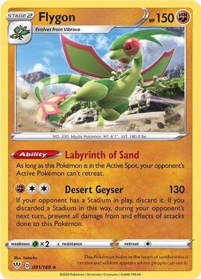 Flygon, Darkness Ablaze