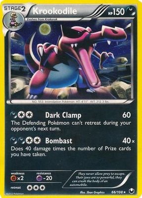 Krookodile (Cosmos Holo), Blister Exclusives