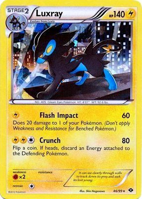 Luxray (Cracked Ice Holo), Blister Exclusives