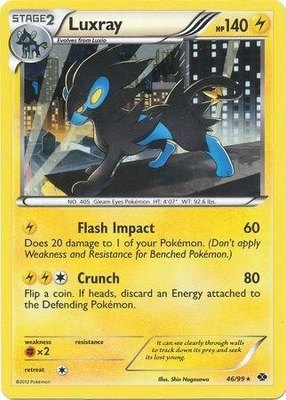 Luxray (Cosmos Holo), Blister Exclusives