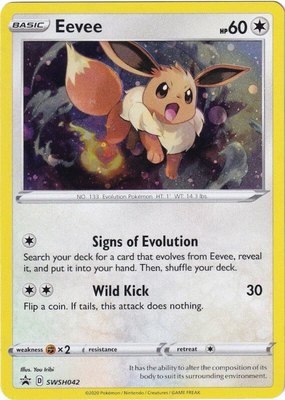 Eevee, Sword & Shield Promo Cards