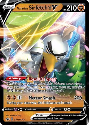 Galarian Sirfetch'd V, Sword & Shield Promo Cards