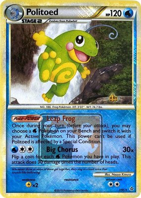 Politoed (League Promo), League & Championship Cards