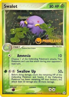 Swalot (Prerelease), Nintendo Promos
