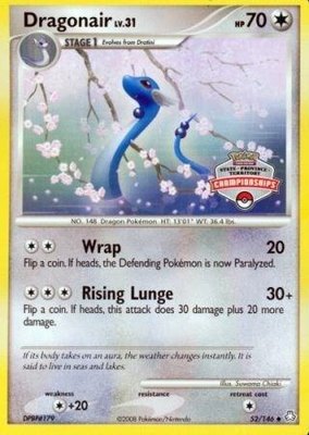 Dragonair (State Championships), League & Championship Cards